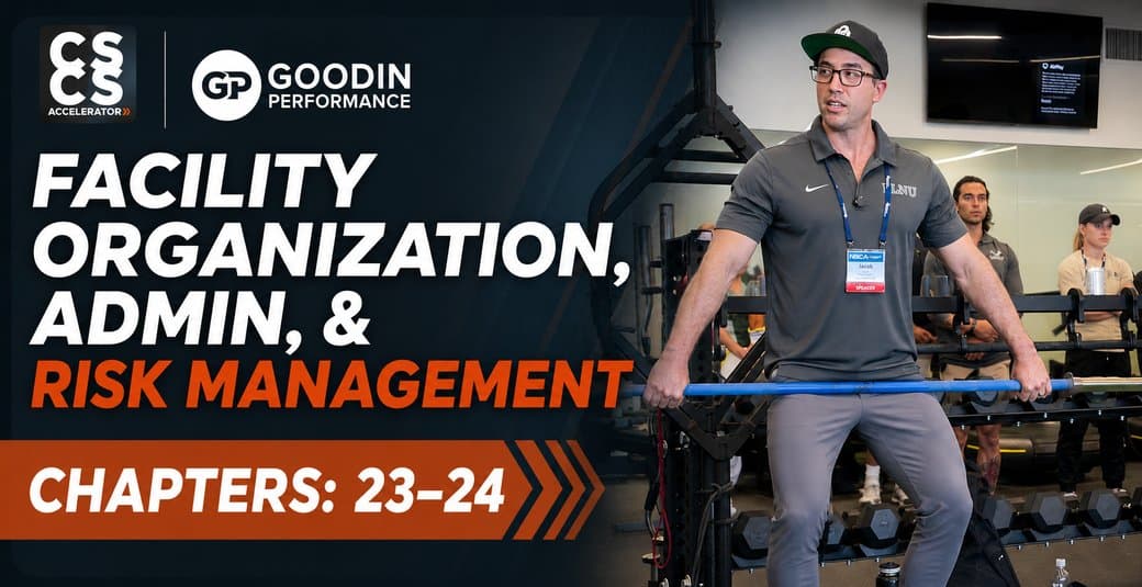 Facility Organization, Admin & Risk Management — course module thumbnail